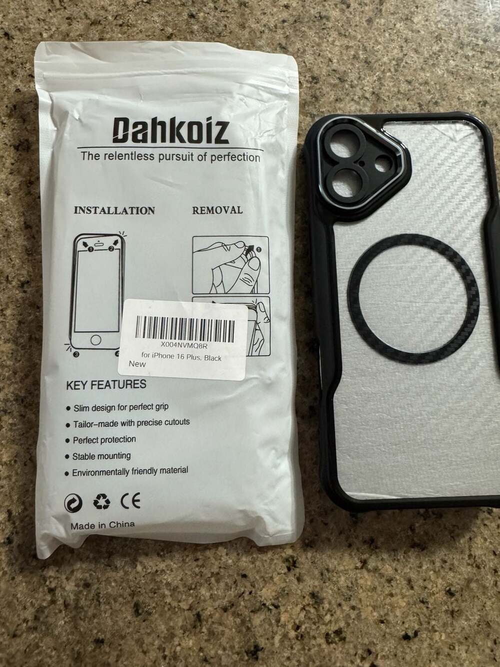 iPhone 16 Plus Case Black